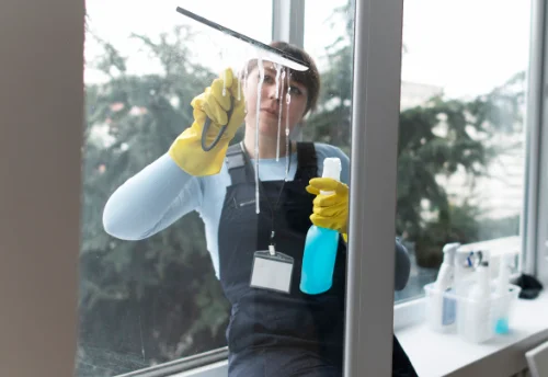 Nettoyage de vitres intérieures et extérieures à Chamaret